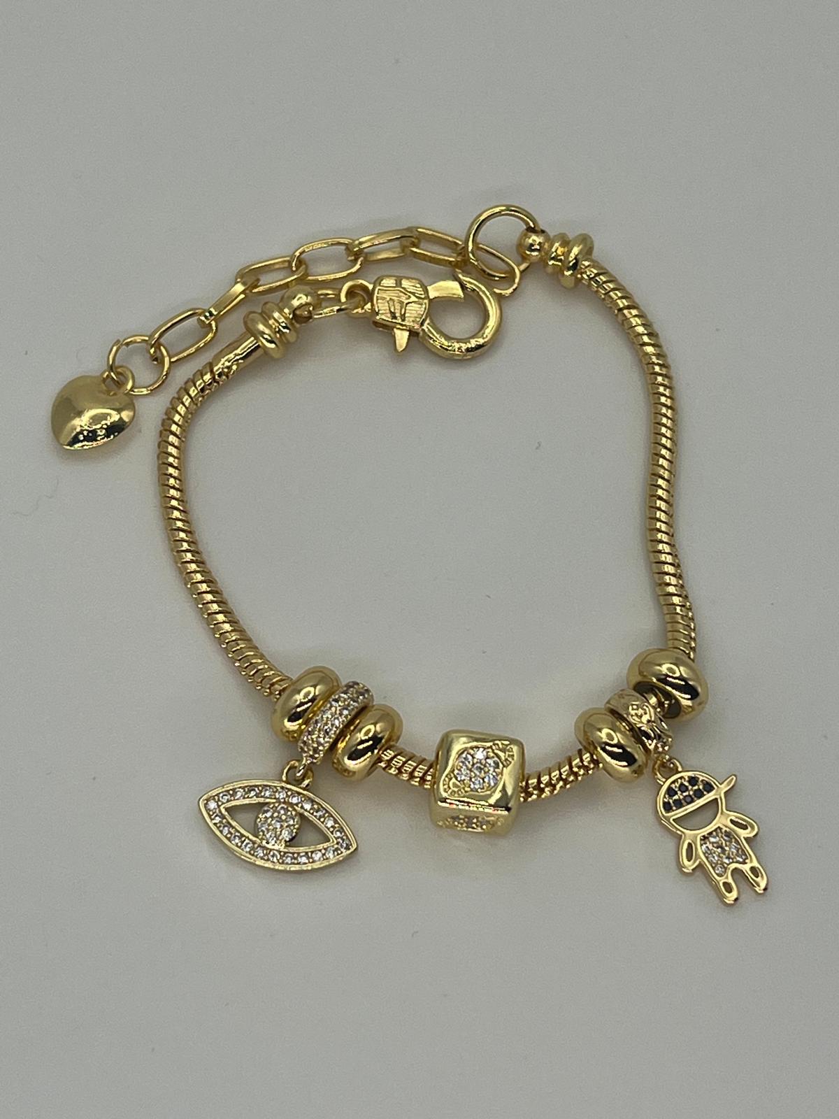 Pandora Gold Dado